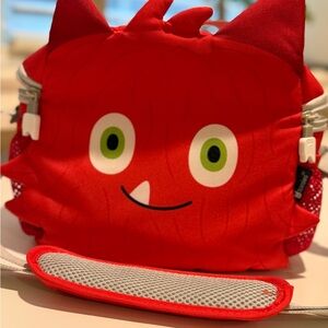 Tonies Travel Case Red Monster Character Bag for Kids Never Used